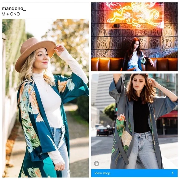 Silk Kimono Robe Plus Size - Picture 16 of 16